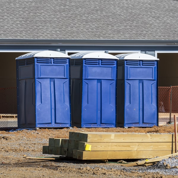 how do you ensure the porta potties are secure and safe from vandalism during an event in Gloria Glens Park Ohio